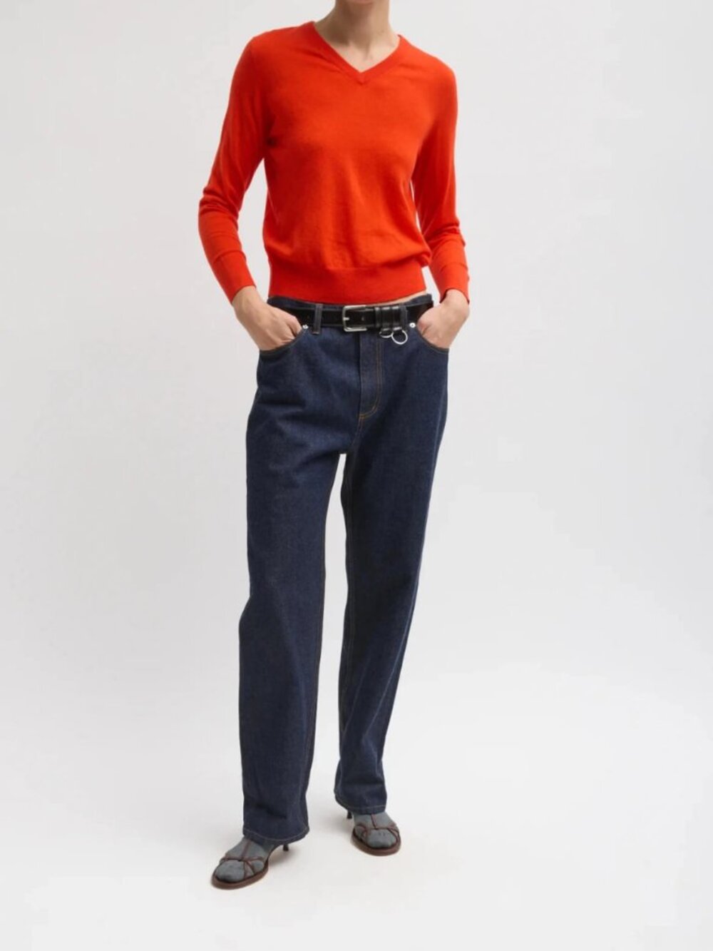 Tibi NWOT Selvage Denim 5 Pocket Alec Jean 24